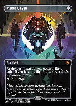 Mana Crypt Special Guests Cosmium Neon Ink Art